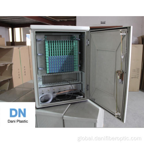 China 96 Core SMC Outdoor Fiber Optic Cabinet Supplier
